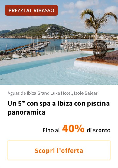 Un 5* con spa a Ibiza con piscina panoramica