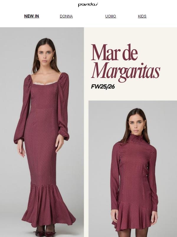Nuova collezione Mar de Margaritas FW 25/26