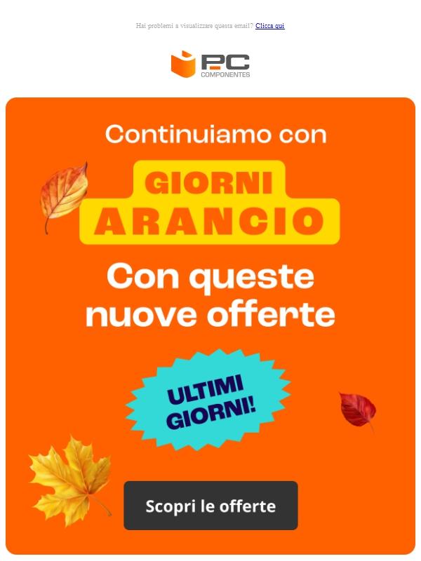 Ultimi giorni, le tue offerte ti aspettano!