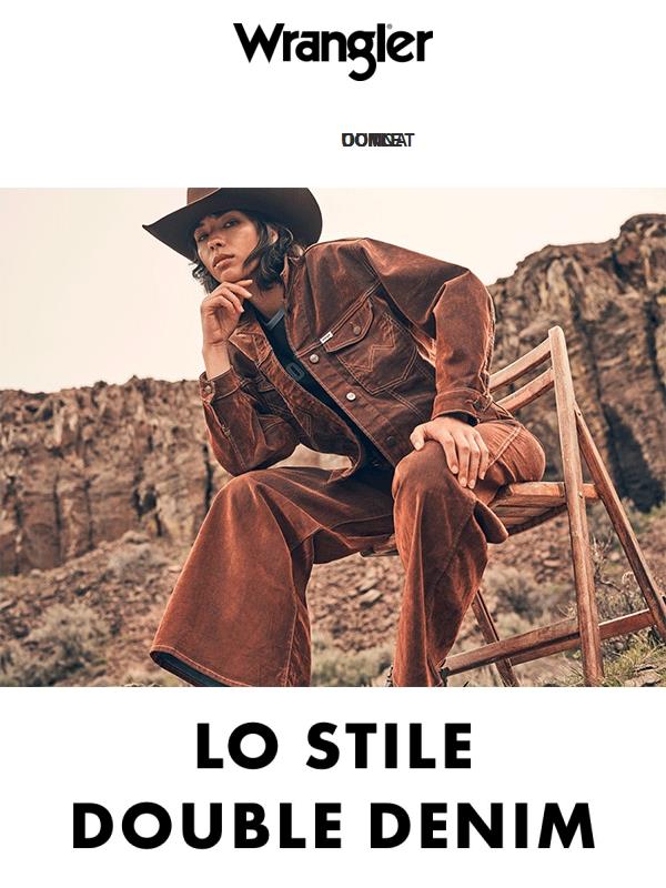 Il double denim non passa mai di moda