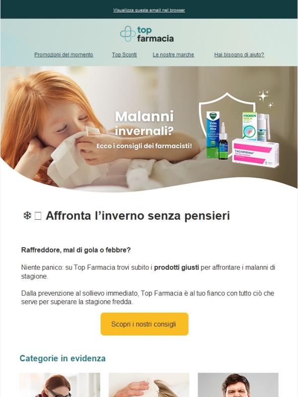 ❄️ Affronta l’inverno al meglio: i nostri alleati per te