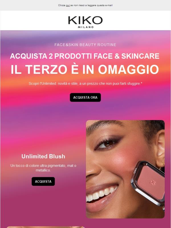 Face&Skin: 2 + 1 in regalo! 🫢