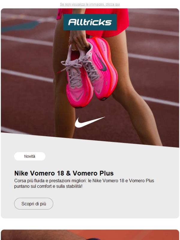 Goditi il massimo comfort con le Nike Vomero 18 e Vomero Plus
