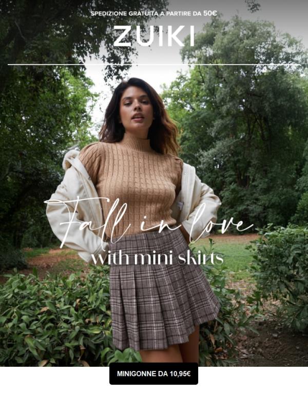 Mini gonne, maxi stile 🍁