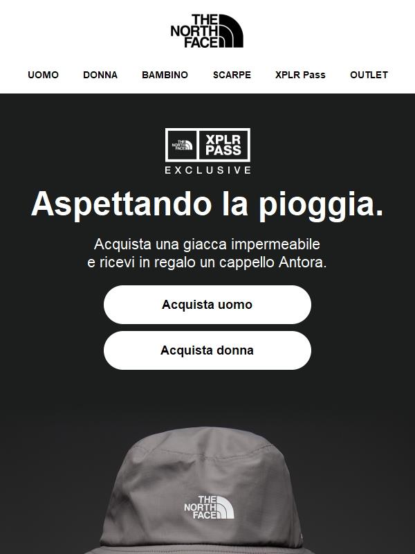 Ricevi subito un cappello in regalo!