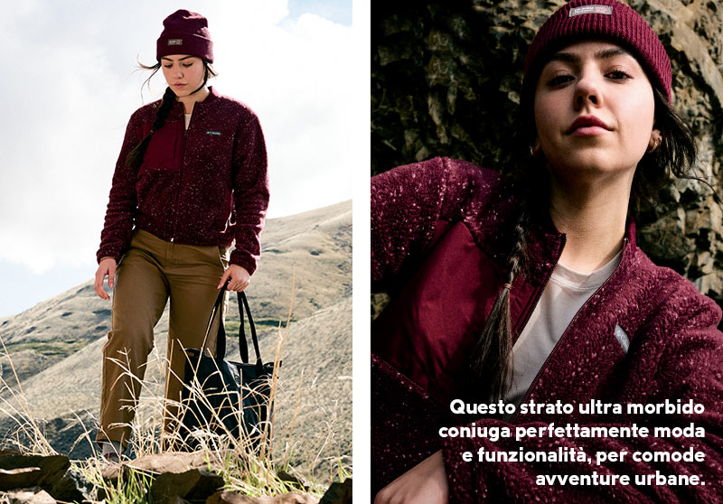 Bomber in pile Stellar Path™ da donna