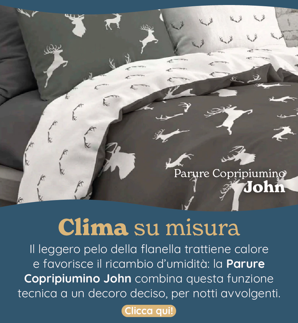 Parure Copripiumino in Flanella di Cotone Fantasia - John