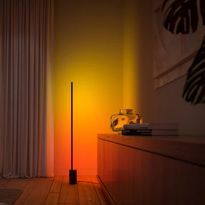 Signe gradient lampada da terra
