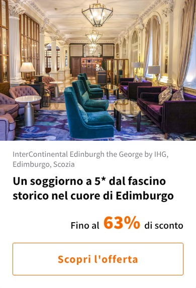 Un soggiorno a 5* dal fascino storico nel cuore di Edimburgo
