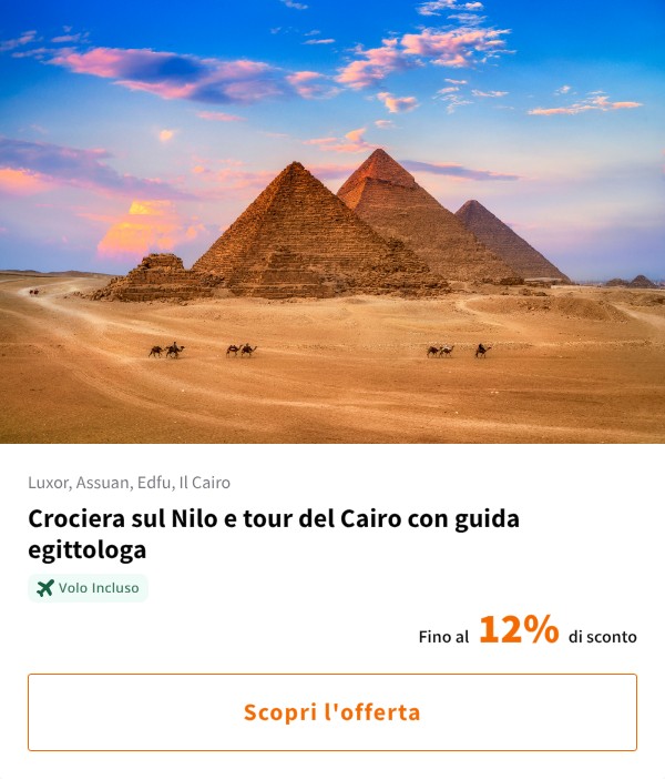 Crociera sul Nilo e tour del Cairo con guida egittologa