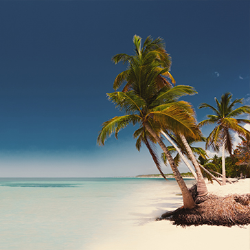 Sunset over Puerto Plata – Caribbean vibes with colorful houses and a laid-back atmosphere.