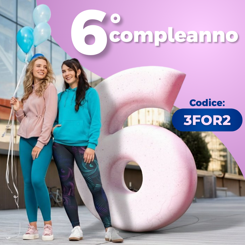 6° compleanno Codice: 3FOR2