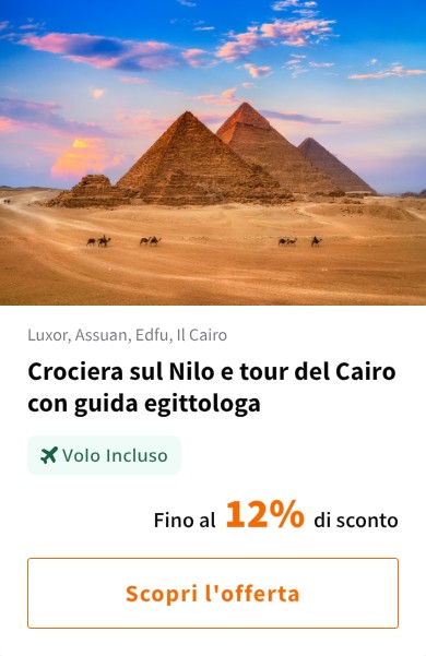 Crociera sul Nilo e tour del Cairo con guida egittologa