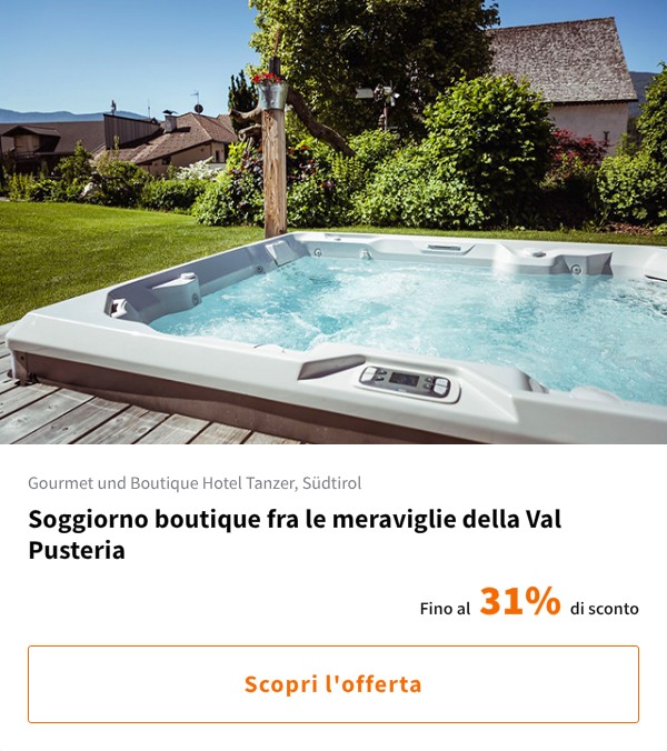 Soggiorno boutique fra le meraviglie della Val Pusteria