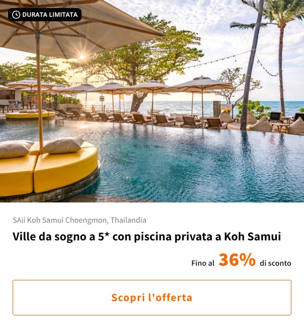 Ville da sogno a 5* con piscina privata a Koh Samui
