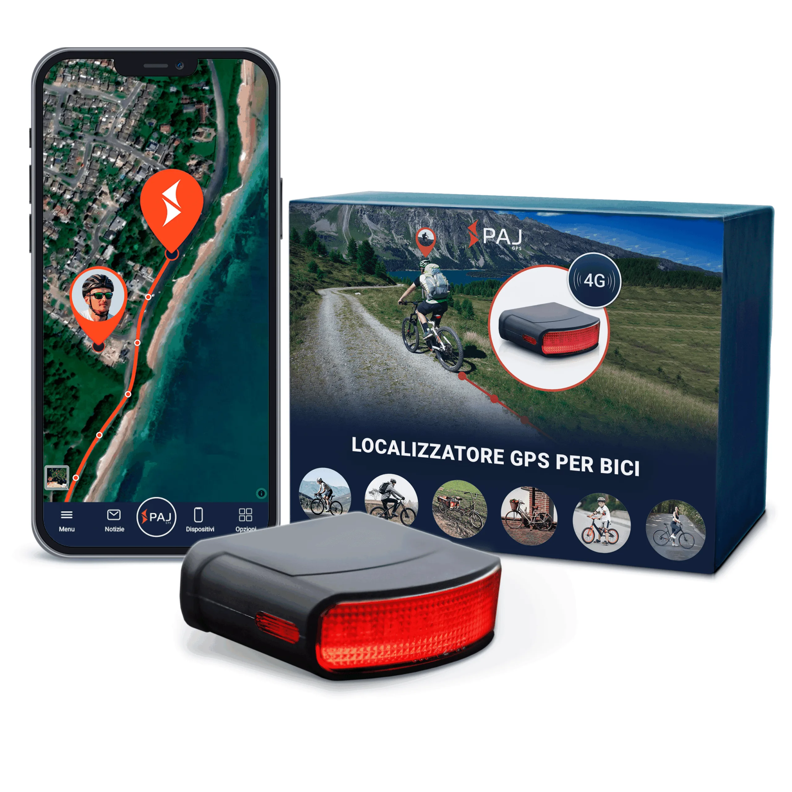 Image of PAJ LED BICYCLE Finder 4G