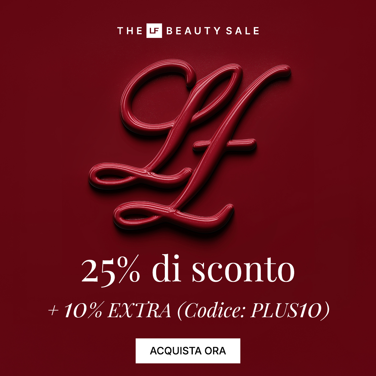 25 per cento di sconto