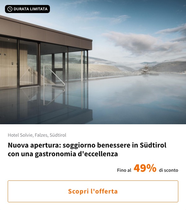 Nuova apertura: soggiorno benessere in Südtirol con una gastronomia d'eccellenza