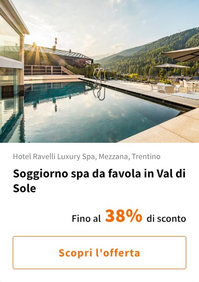 Soggiorno spa da favola in Val di Sole
