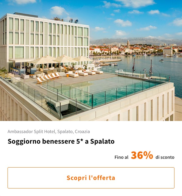Soggiorno benessere 5* a Spalato