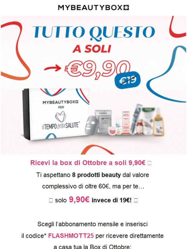 Ricevi la box di Ottobre a soli €9,90😱