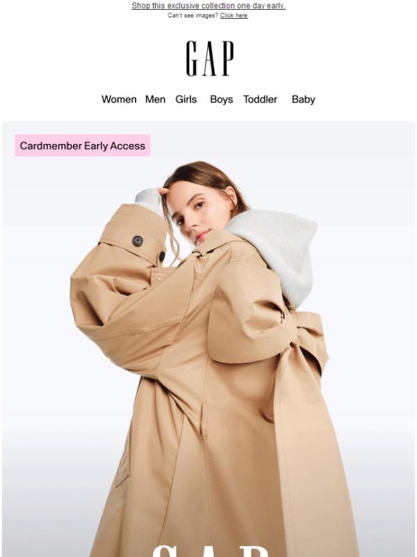 Early access: Gap × Sandy Liang