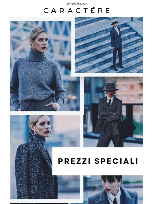 Rinnova il tuo stile con Caractère!