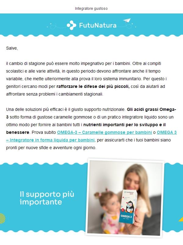 I bambini ne hanno bisogno: omega-3 😍