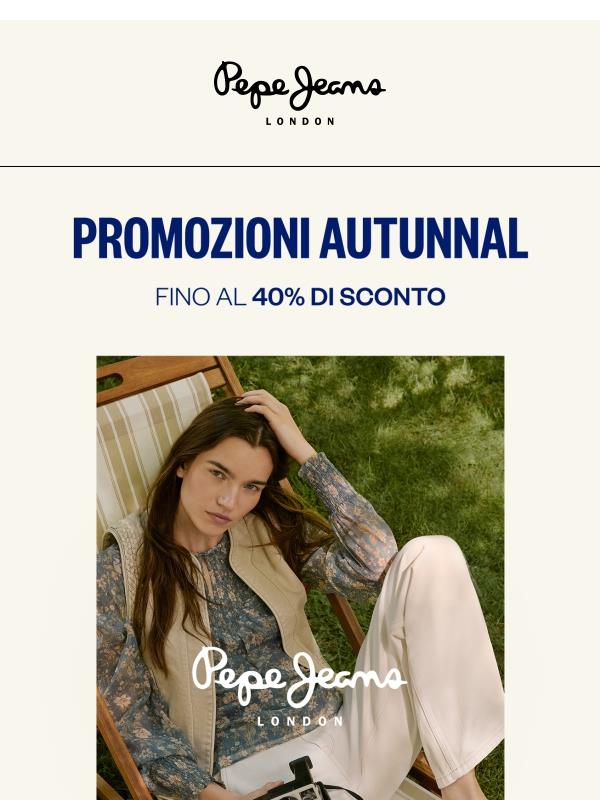 PROMOZIONI AUTUNNALI I Fino al 40% di sconto