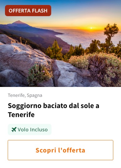 Soggiorno baciato dal sole a Tenerife