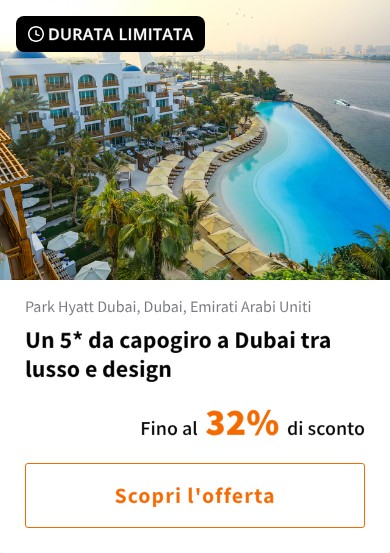 Un 5* da capogiro a Dubai tra lusso e design