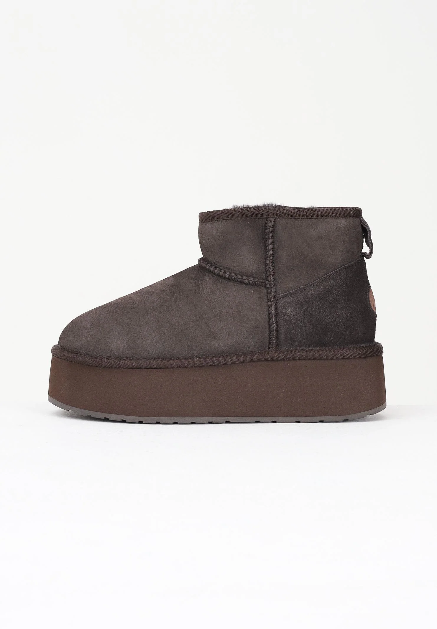 Image of EMU Stivali bassi Stinger Micro Flatform marroni da donna