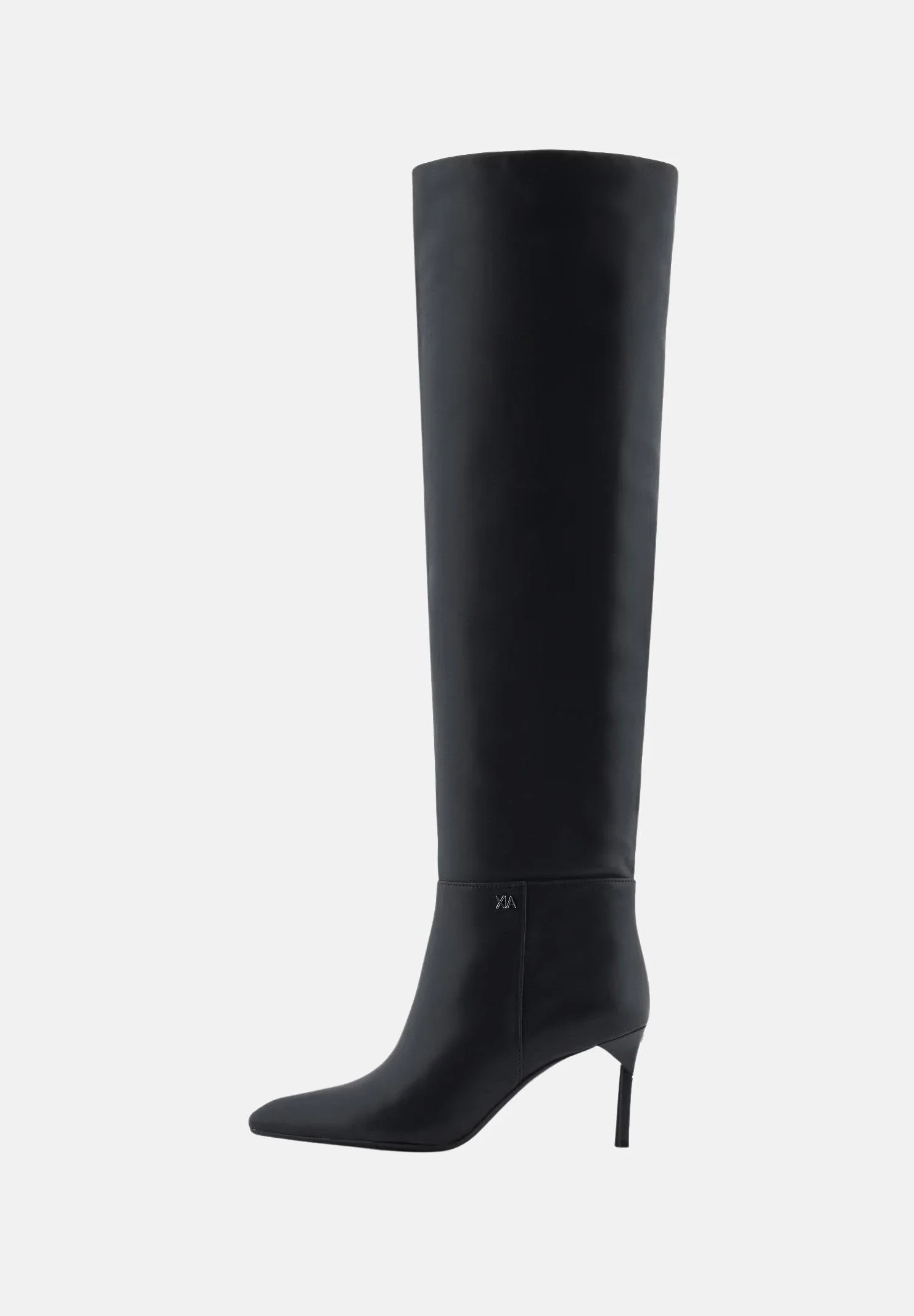 Image of ARMANI EXCHANGE Stivali neri da donna con logo