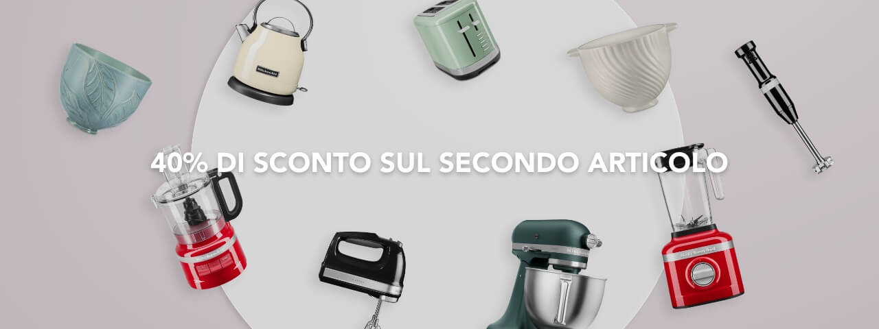 40% on second item promo