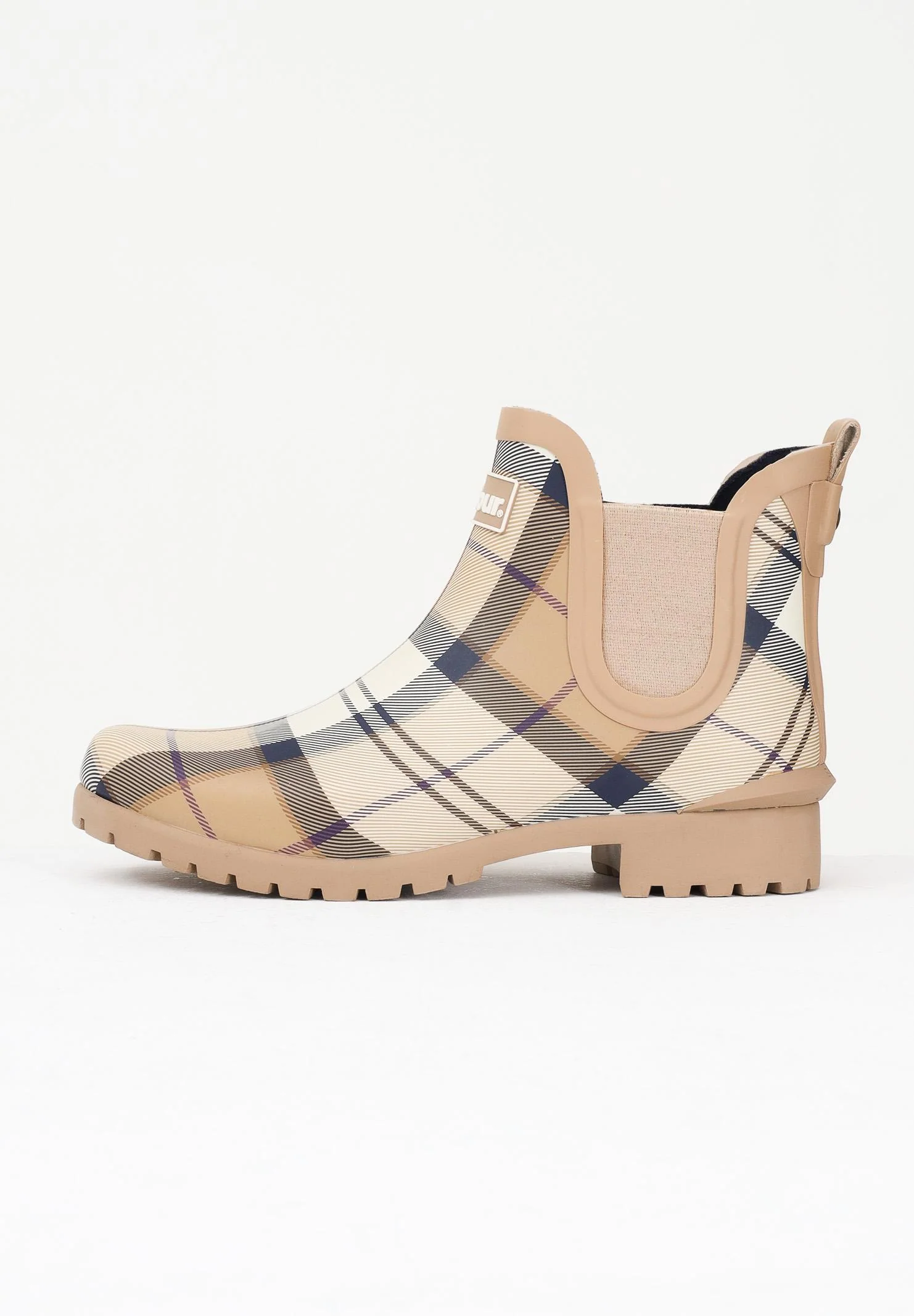 Image of BARBOUR Stivali Wellington Wilton beige da donna