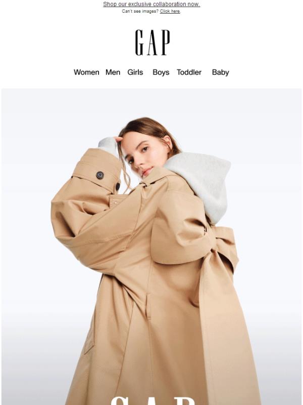 Introducing: Gap × Sandy Liang