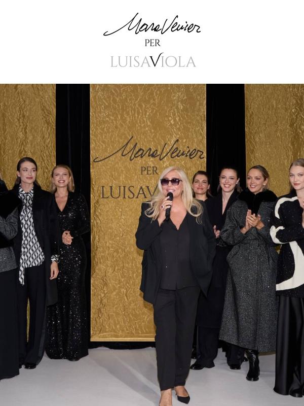Mara Venier per Luisa Viola | La nuova collezione è arrivata