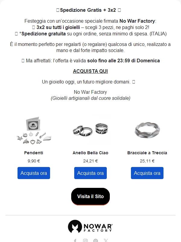 🌿 Offerta Imperdibile: Spedizione Gratis!