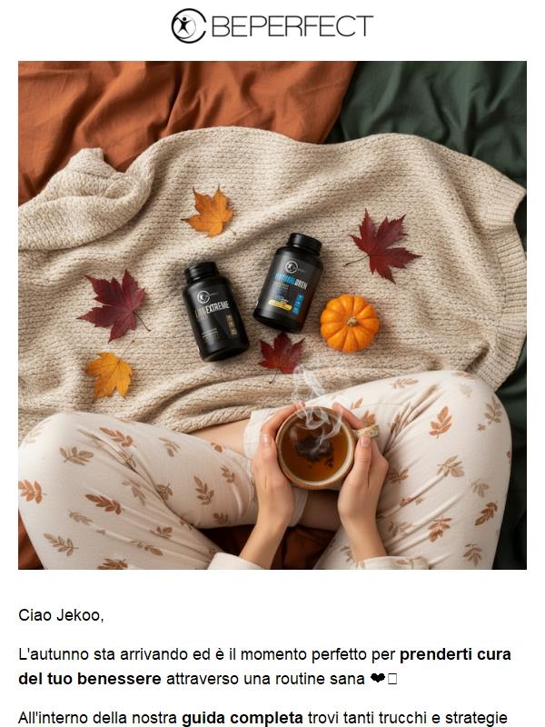 🍂 Routine autunnale per un benessere assicurato