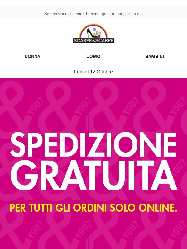 🔥 SPEDIZIONE GRATUITA senza nessun minimo d'ordine!