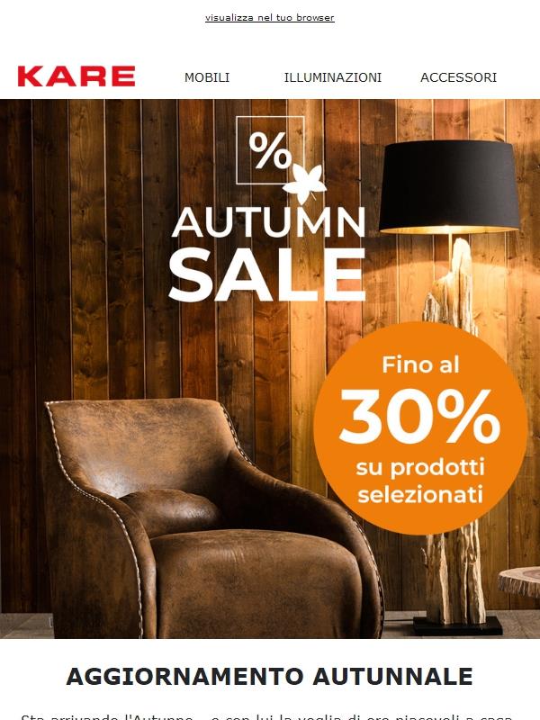 AUTUMN SALE - FINO AL 30%