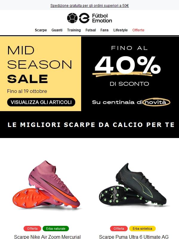 Mid Season Sale🔥 Fino al -40% per te😍