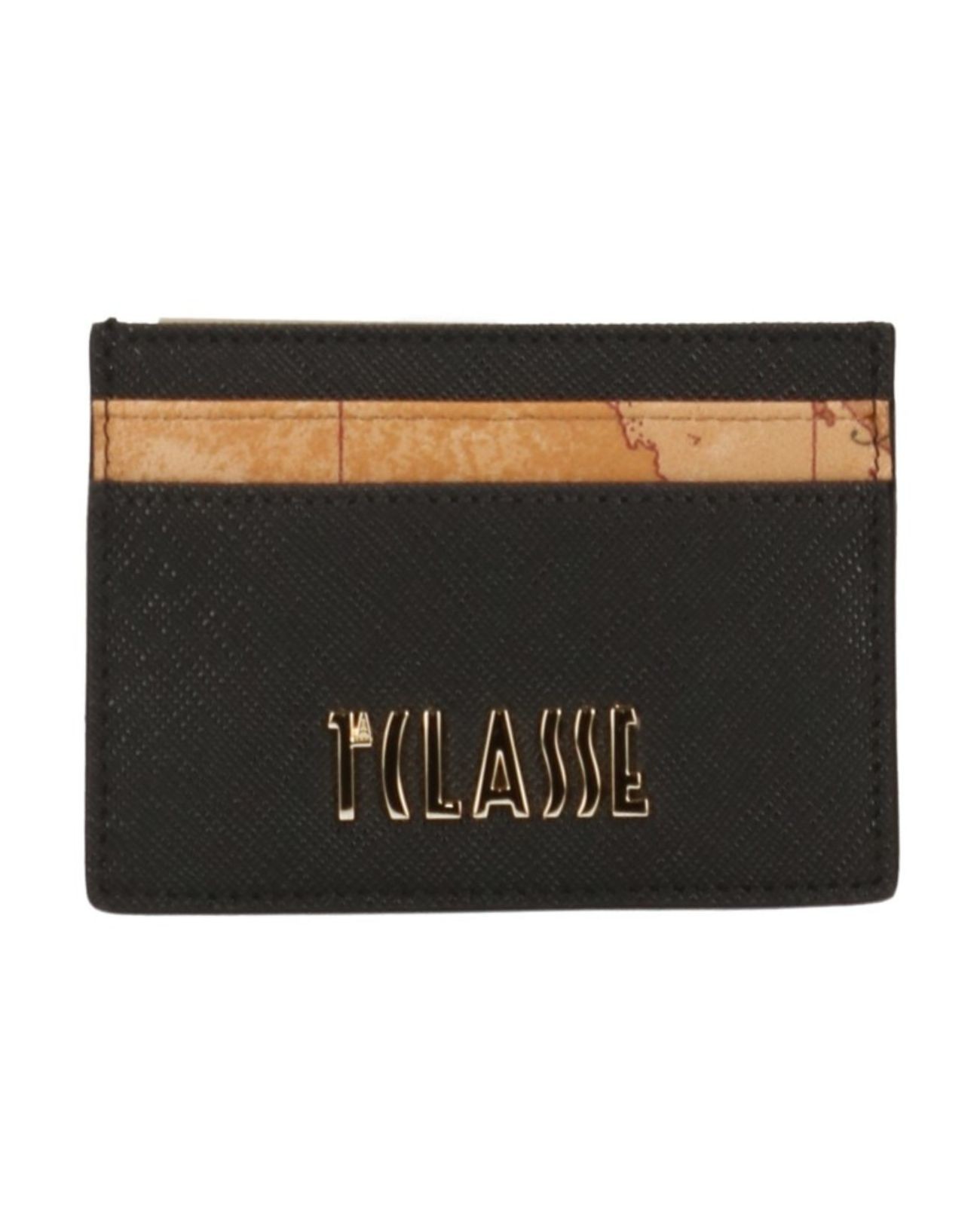 Image of Alviero Martini Prima Classe - Porta carte di credito unisex in tessuto goffrato