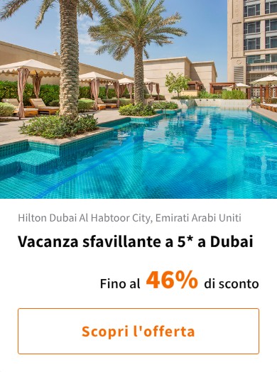 Vacanza sfavillante a 5* a Dubai