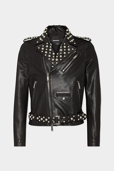 80s Studded Leather Kiodo