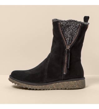 stivali-in-pelle-n5633-camoscio-seta-nero