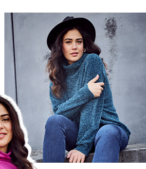 Maglione di ciniglia