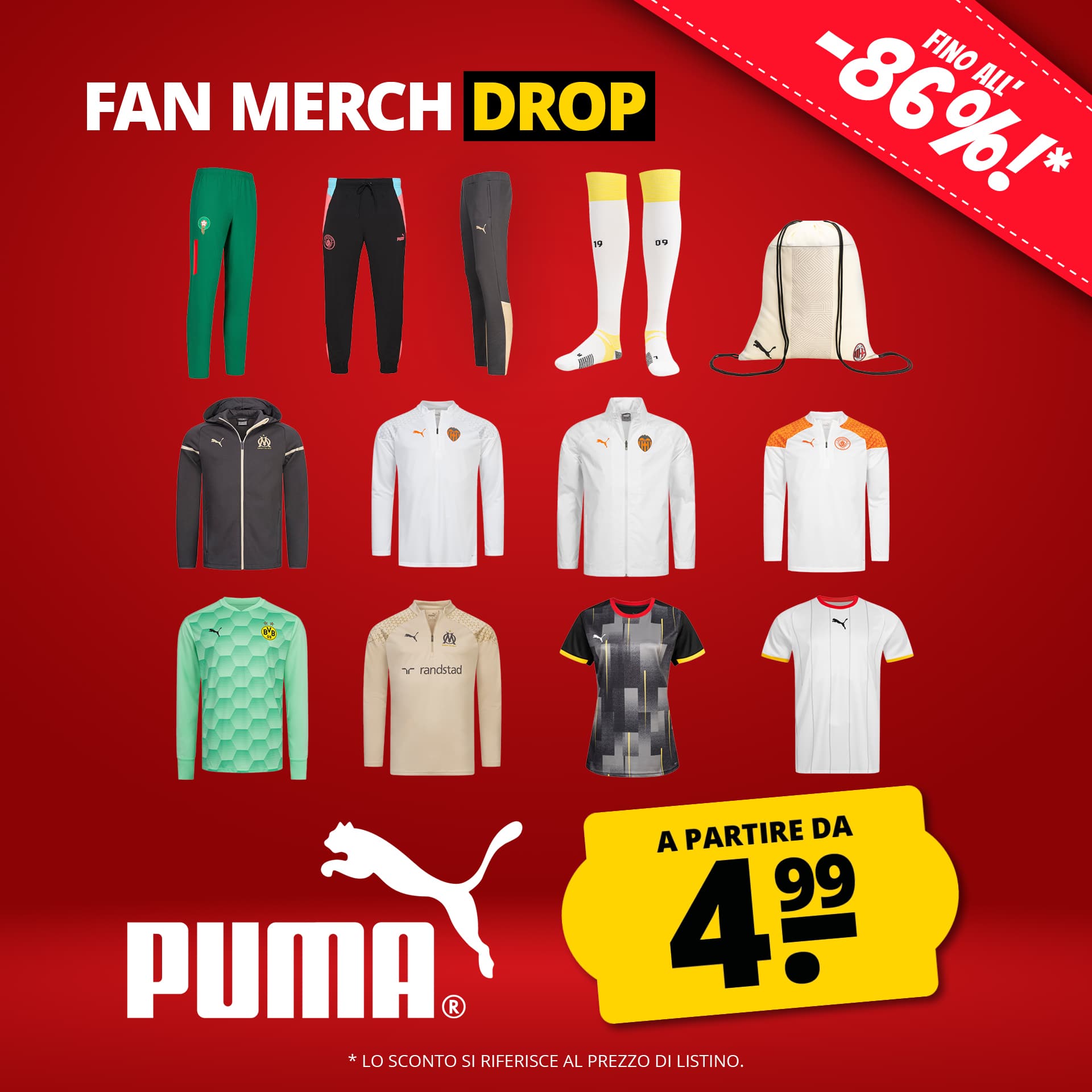 Puma fanartikal sale