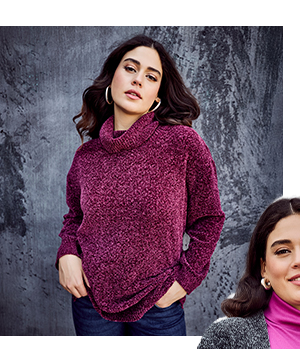 Maglione di ciniglia