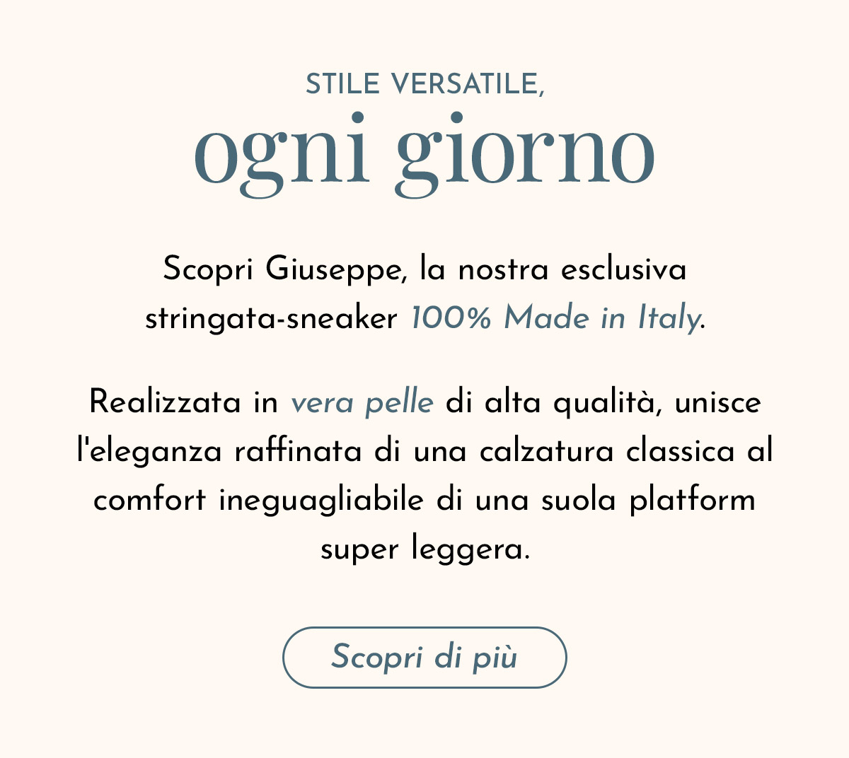 Stile versatile